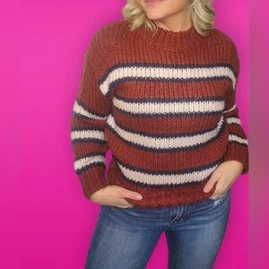 Striped sweater NWT women’s size M